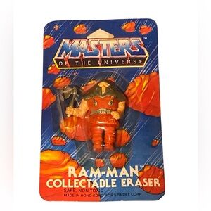 VINTAGE Masters of the Universe Ram-Man Collectable Eraser